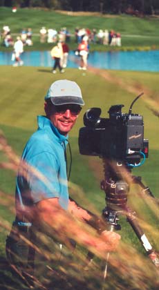 photo of Kevin out for a day of golf
